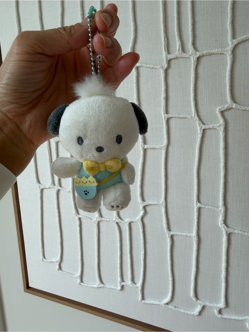 Sanrio Pochacco Mascot Plush Key Chain
